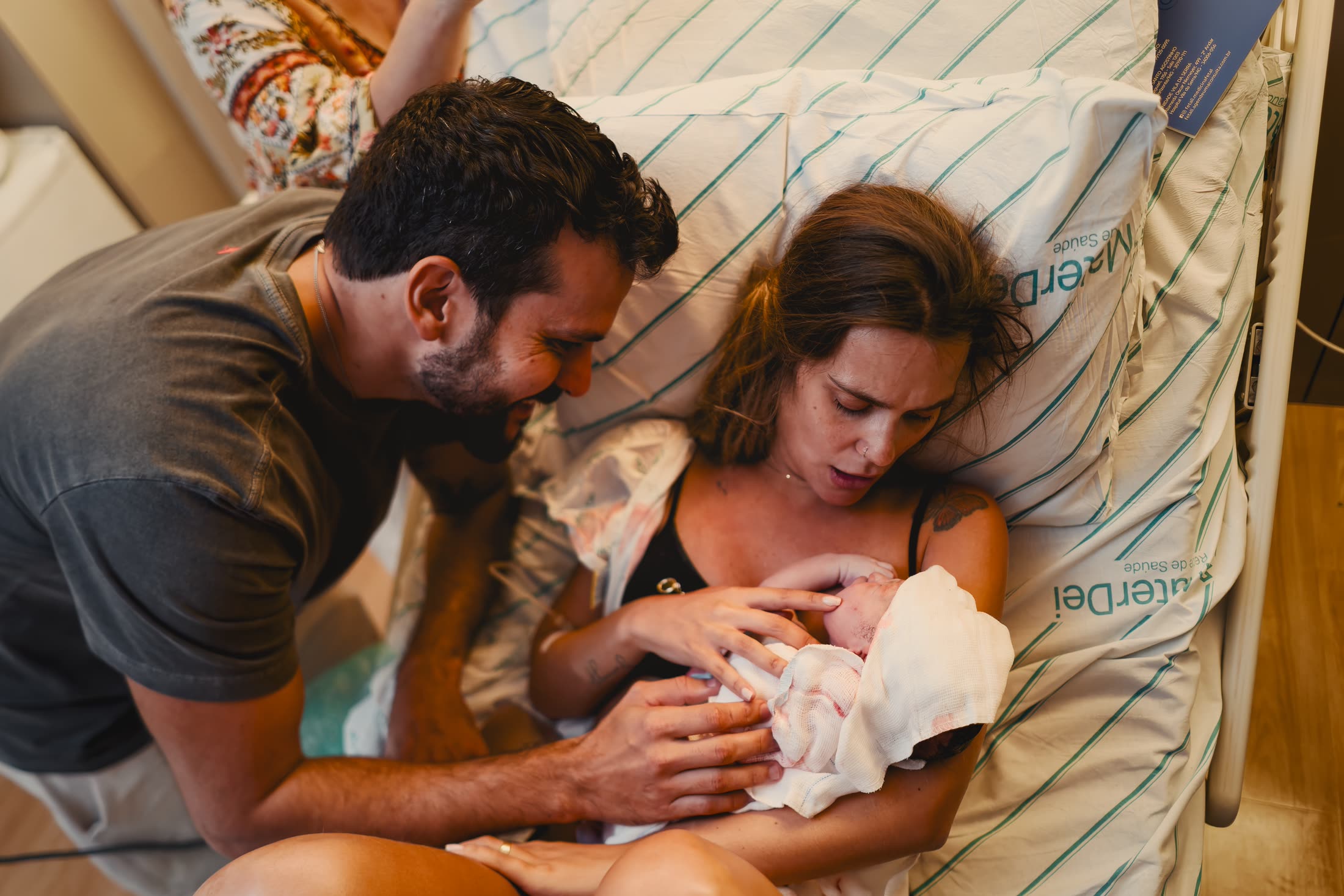 Primeira hora de vida do bebê