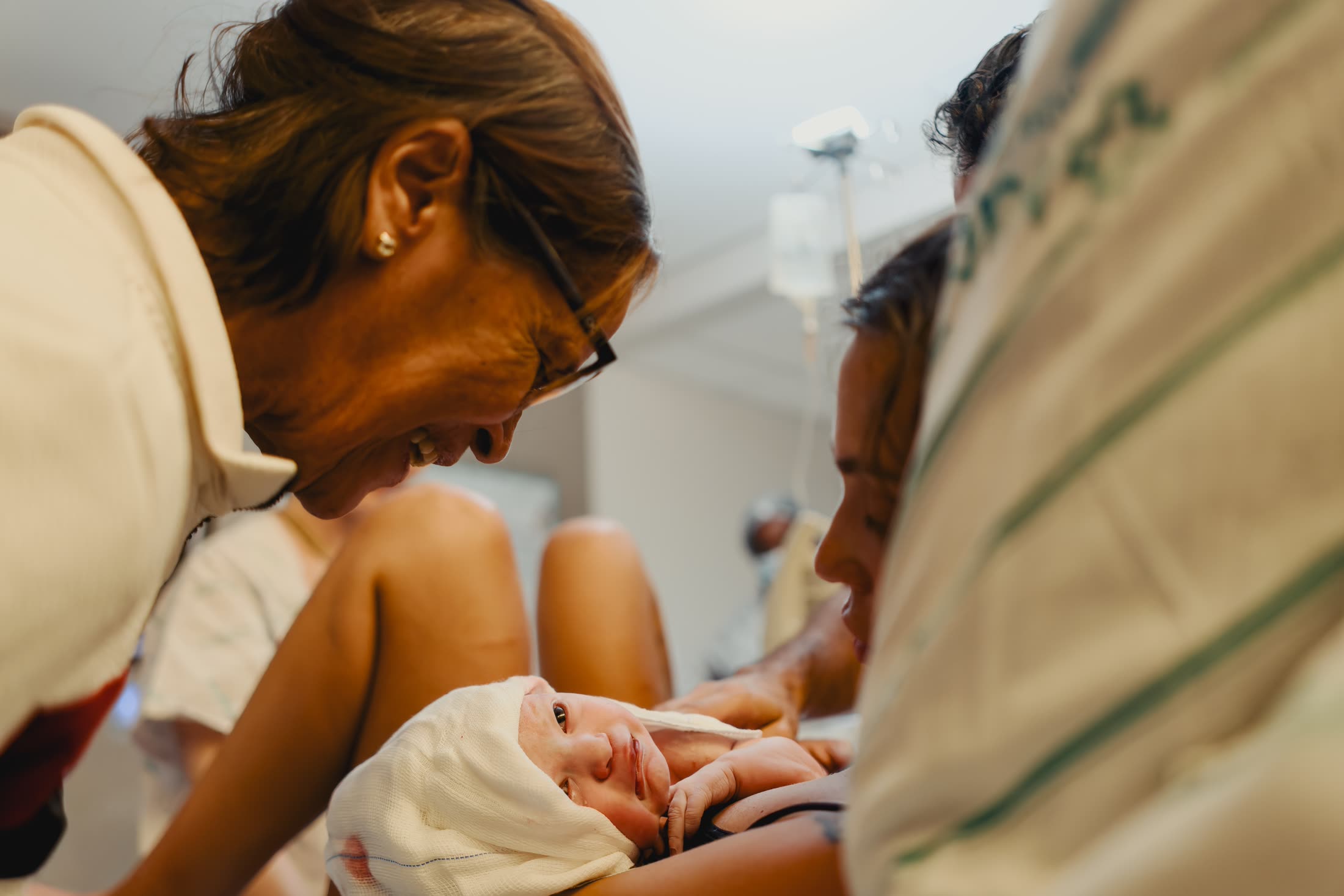 Primeira hora de vida do bebê