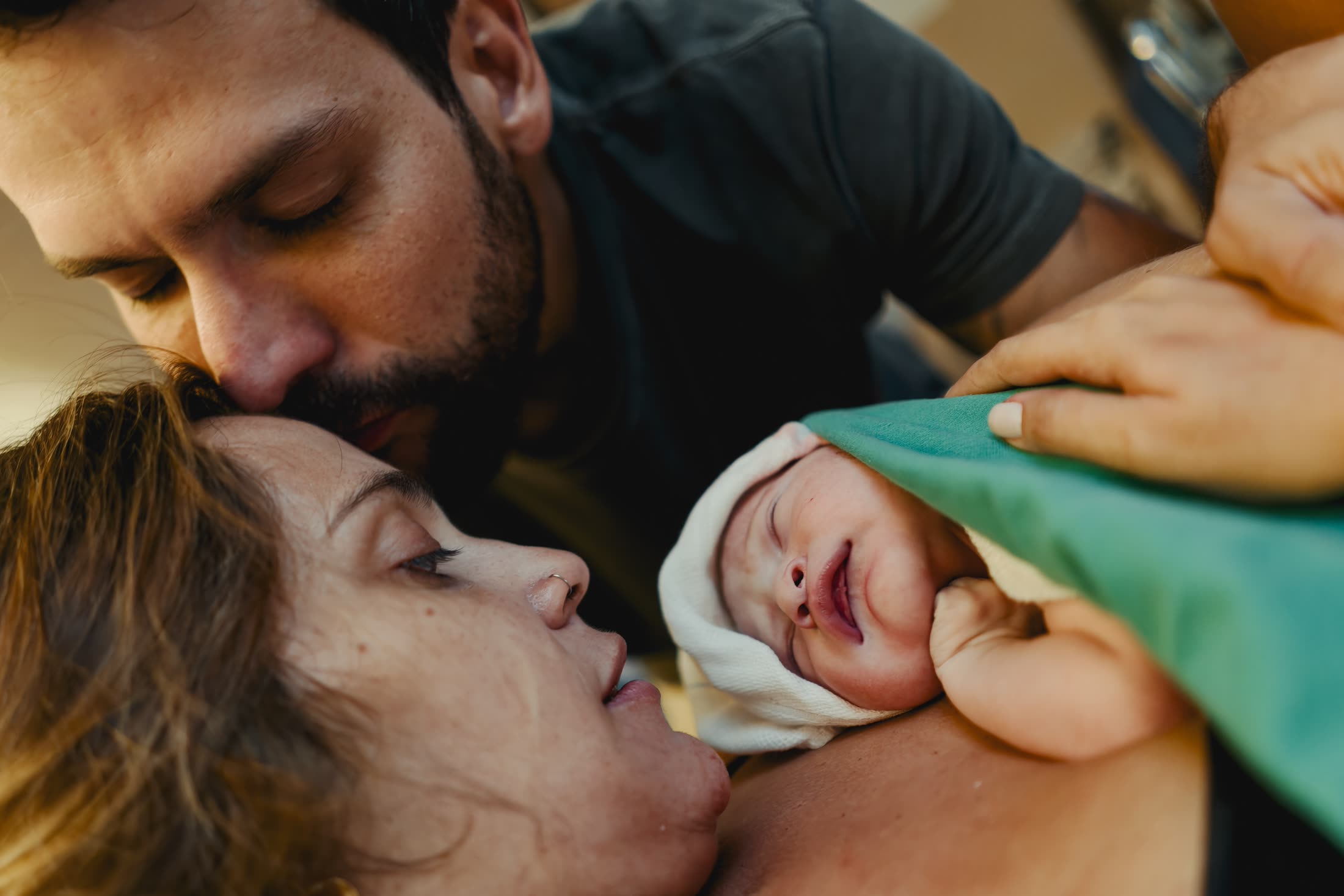 Primeira hora de vida do bebê